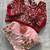 Light Pink Dolla Silk blend Party Wear Saree With Contrance Blosue Peice