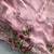 Light Pink Dolla Silk blend Party Wear Saree With Contrance Blosue Peice
