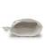   noor edit white satin floral striped embellished potli