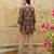 Green floral printed cotton tunic short kurti top for women