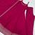 rani pink embroidered pure roman silk chanderi anarkali suit set with dupatta