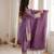 Mauve purple sequence dori zari embroidered nc vichitra silk kurta farshi shalwar set with dupatta