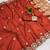 Rust satin with zari embrodery work saree with unstitched blouse piece