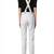 Women’s white soft lambskin leather utility jumpsuit for women