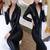 Women’s black soft genuine lambskin leather utility long sleeve stylish jumpsuit