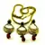 Micro Platted Necklace With Earing