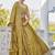 olive silk blend embroidered lehenga choli