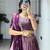 pink silk printed lehenga choli