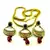 Micro Platted Necklace With Earing