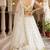white net embroidered lehenga choli
