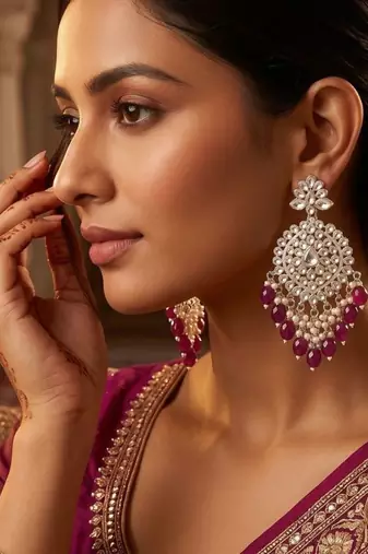   Traditional Earrings For Wo  And Girls