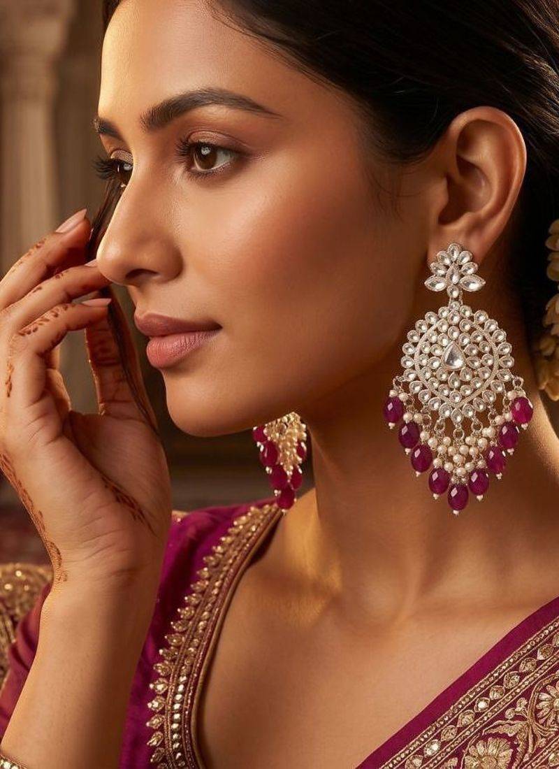  Traditional Earrings For Wo  And Girls