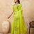 Green color  embroidery  work tissur silk party wear saree with heavy work  blouse piece