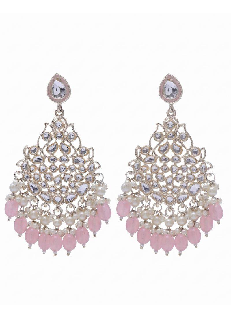   Beautiful Gold Plated Pearl Earrings for Wo  and Girls