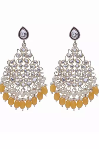   Beautiful Gold Plated Pearl Earrings for Wo  and Girls