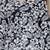 Black floral printed cotton tunic short kurti top for women