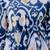 Blue floral printed cotton tunic short kurti top for women