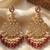   Beautiful Gold Plated Pearl Earrings for Wo  and Girls