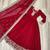 Pink georgette readymade anarkali suit with embroidery & zari work