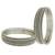 Silver oxidised set of 12 beaded textured bangles