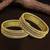 Set of 12 antique gold plated cz bangles