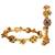 Set of 2 gold plated cz meenakari kashmiri bangles