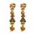 Set of 2 gold plated kundan kashmiri bangles