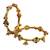 Set of 2 gold plated kundan kashmiri bangles