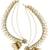 Antique gold plated traditional kundan bahubali jhumka earrings