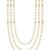 Gold plated layered groom mala necklace