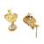 Gold plated kundan heritage necklace set