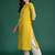 Floral embroidered kurta