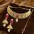 Multicolor traditional choker set