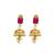 Multicolor traditional choker set