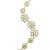 Silver plated kundan floral mathapatti sheeshphool