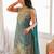 Designer mint green embroidered kurta palazzo set | party wear ethnic outfit