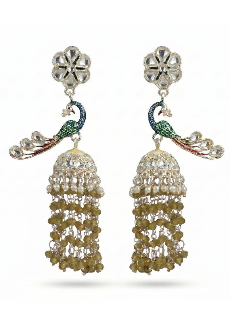   Earrings/ Gold-Plated Jhumki Earrings For Wo  And Girls