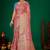 Onion pink meenakari zari weaving zari tissue silk saree with blouse