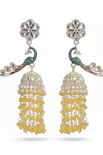   Earrings/ Gold-Plated Jhumki Earrings For Wo  And Girls
