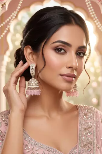   Traditional Bali Jhumka Earrings/ Earrings For Wo  And Girls
