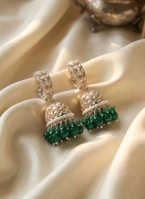   Traditional Bali Jhumka Earrings/ Earrings For Wo  And Girls 1