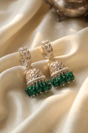   Traditional Bali Jhumka Earrings/ Earrings For Wo  And Girls