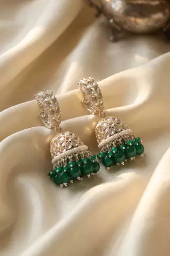   Traditional Bali Jhumka Earrings/ Earrings For Wo  And Girls