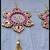 Traditional Decorative Shubh labh Lotus Wall Hanging(SMALL22)