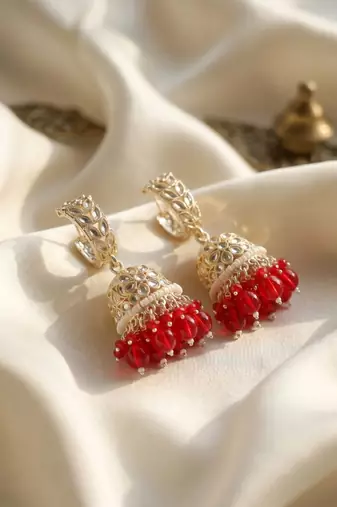   Traditional Bali Jhumka Earrings/ Earrings For Wo  And Girls