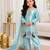 Kids Girls Top Palazzo with Dupatta Embroidery Work