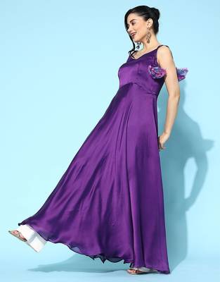 Satin kurta with dupatta 4