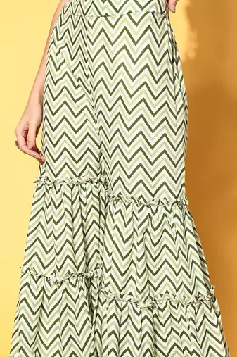 Women floral pure cotton print parade kurta set