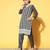 Women ethnic motifs poly-georgette hyper texture kurta set