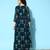 Women floral printed regular mirror work kurta with palazzos